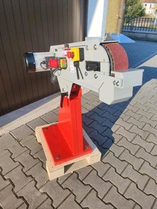 Metallbandschleifmaschine Bandschleifer Bandschleifmaschine Schleifmaschine Holzmann MSM75_400V Aktion