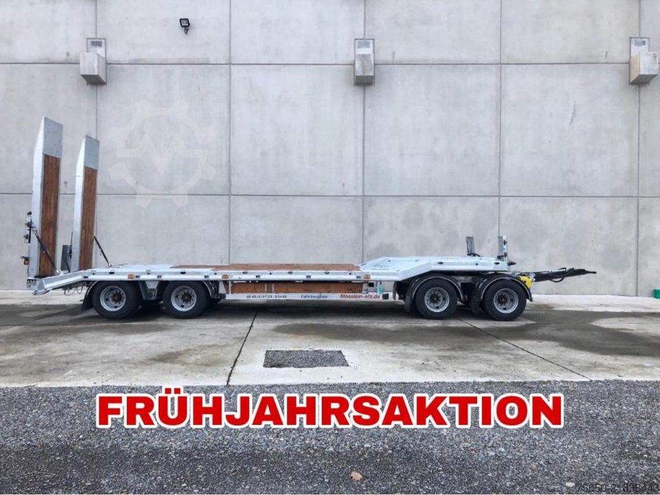 Möslein T 4 VB H1  neuer 4 Achs Tieflader hydraulischen Rampen