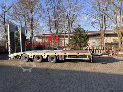 Möslein TT 34 Zugrohr Gerade  34 t GG Tridem- Tieflader 3 Achs, gelenktNeufahrzeug