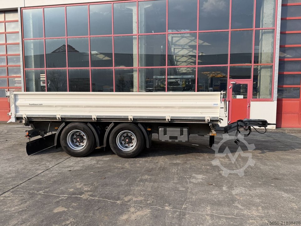  TK  14 t Tandemkipper- Tieflader