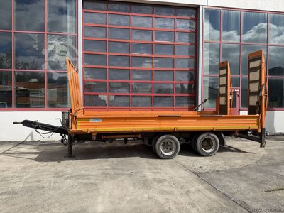 Blomenroehr 896/14000  14 t Tandem 2 Seiten Kipper   Tieflader