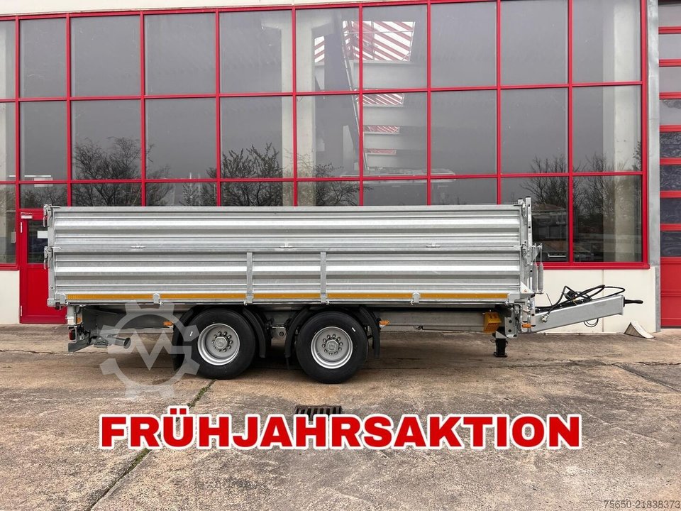 Möslein TTD 19 AB  19 t Tandemkipper Tieflader, Breitbereifung Aufsatzbordwänden-- Neufahrzeug --