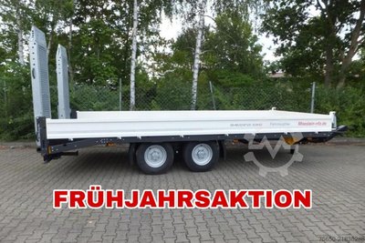 Möslein TTT 13- 6,28 Weiß  Neuer Tandemtieflader 13 t GG