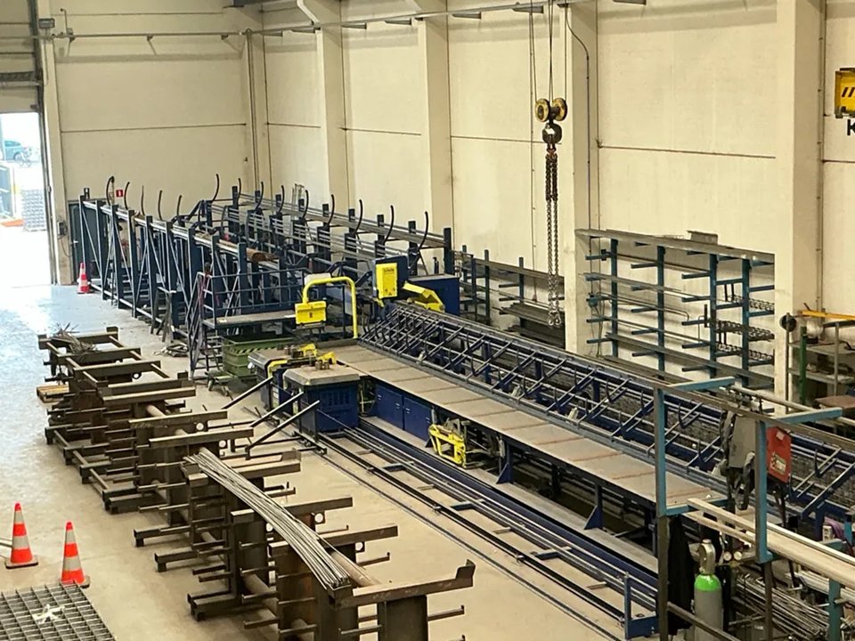 2017 Schilt Engineering Flexbar 150 Semi-automatic cutting line & double bending steel