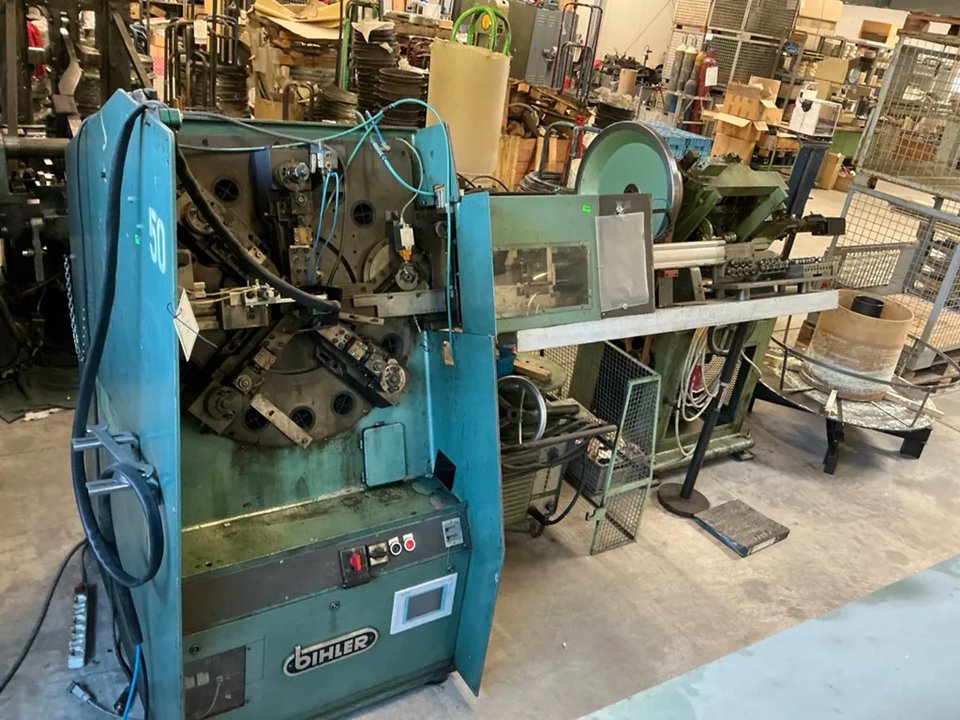 1977 BIHLER RM-28 Drahtbiegemaschine