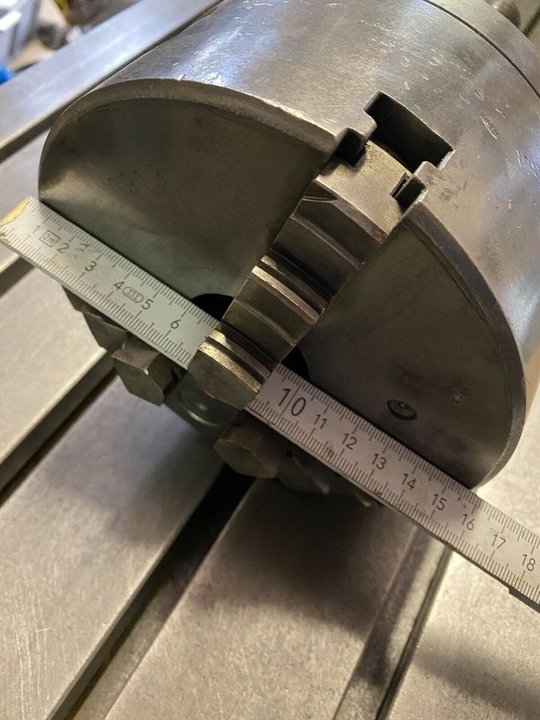 Tři čelist chuck 160mm MK6 RÖM soustruh