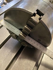 Tři čelist chuck 160mm MK6 RÖM soustruh