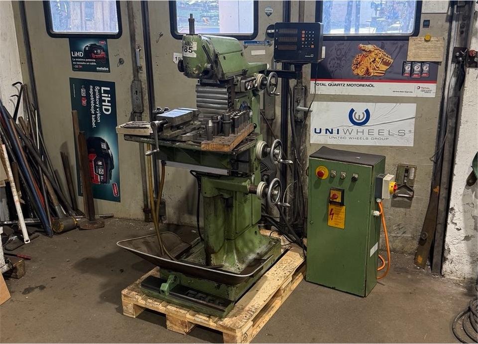 Deckel FP1 Fräsmaschine Werkzeugfräsmaschine Werkstatt