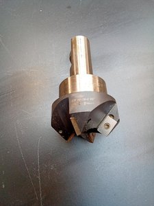 Planfräser 45 Grad Fräser Fräsmaschine CNC Werkstatt Wendeplatten