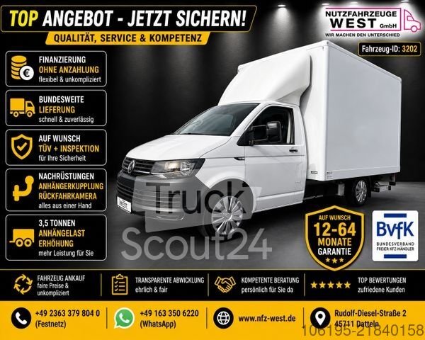 Transporter mit Koffer VW T6 TDI Koffer + Hebebühne*Garantie*1.Hand* gebraucht