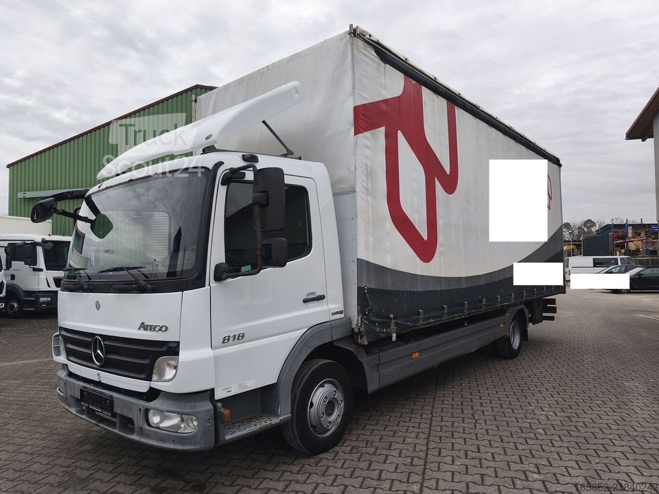 Plane Mercedes-Benz Atego 818 Edscha Gardine Euro 4 4x2 (33) gebraucht
