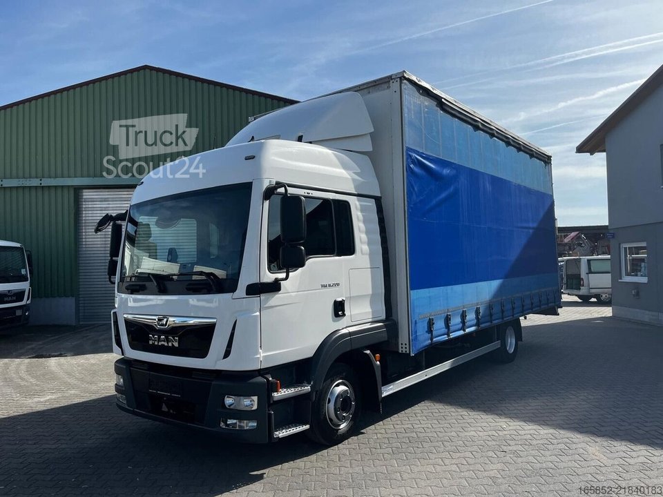 Schiebeplane MAN TGL 8.220 Euro 6 4x2 Jumbo Gardine (13) gebraucht