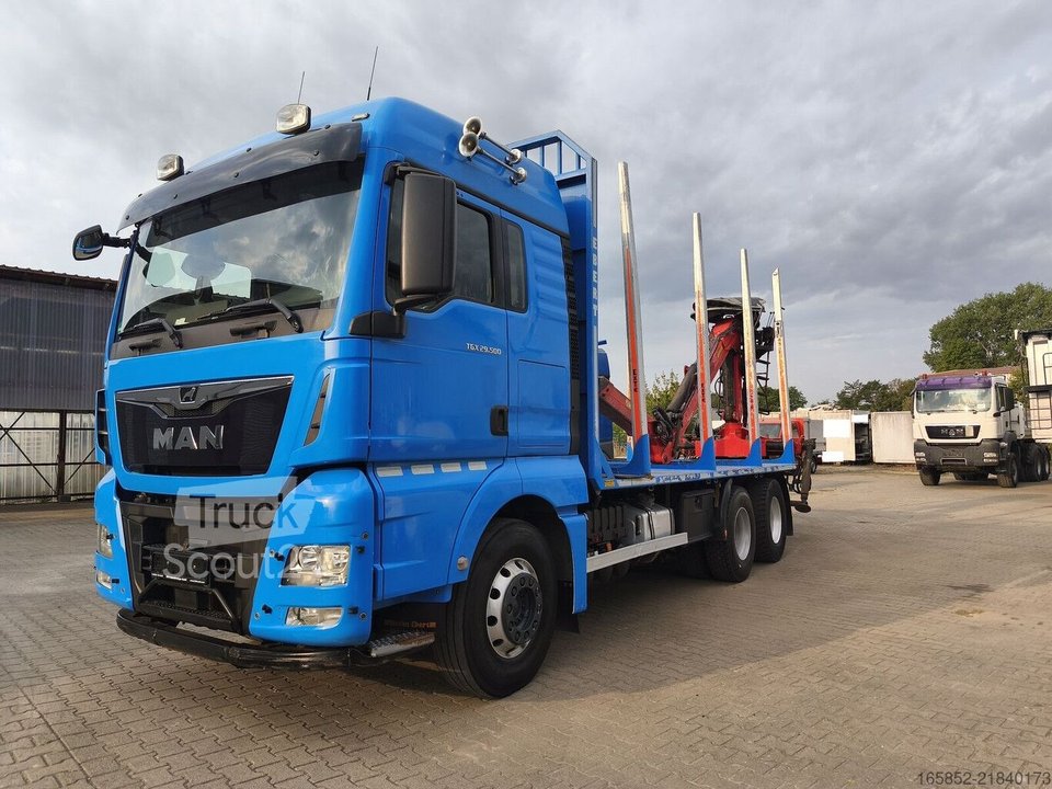 Holztransporter MAN TGX 26.500 Holz-LKW Euro6 6x4 Holztransporter m... gebraucht