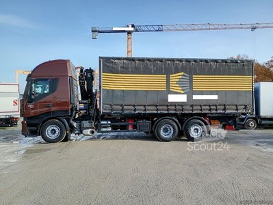 Schiebeplane IVECO AS260S42Y/FS CM BDF HIAB 144E-4 Hiduo12,7m (9) gebraucht