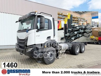 Abrollkipper Iveco X-Way AD300X46Z 6x4, Retarder, Navi neu