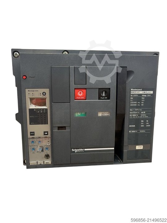 Schneider Electric Masterpact NW25 H1 2500A Micrologic 5.0A Wyłącznik mocy ACB Schneider Electric Masterpact NW25 H1 250