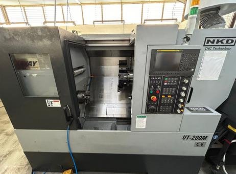 Accuway Machinery UT200-M, токарный станок с ЧПУ с живыми инструментами и C Axis