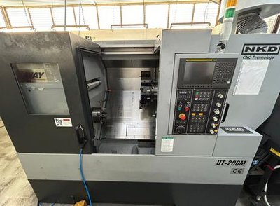 Accuway Machinery UT200-M, CNC Lathe with Live Tools and C Axis