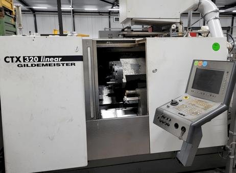 DMG Gildemeister CTX 320 линейный токарный станок