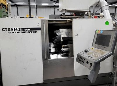 DMG Gildemeister CTX 320 linear cnc lathe