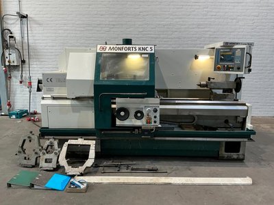 Teach- in CNC Lathe Monforts KNC5- 1500 (MET10.144)