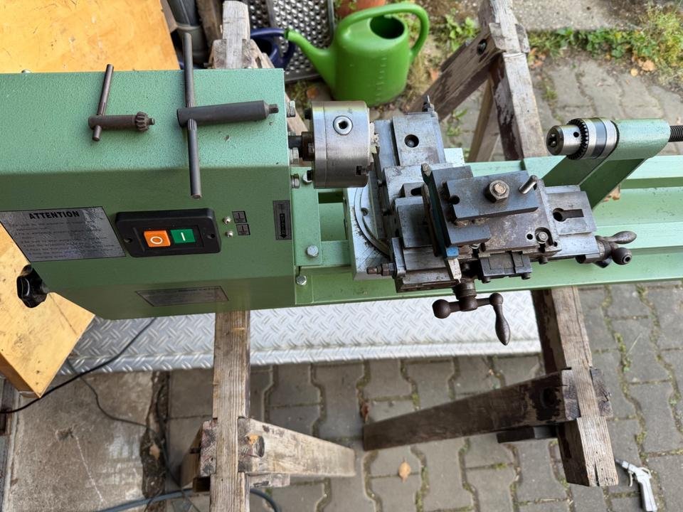 ʿKleine Drehbank 80mm Lining Drill chuck 13mm Belt drive 220Vharm