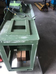 Tausche Unterbau einer Weiler Matador Drehmaschine