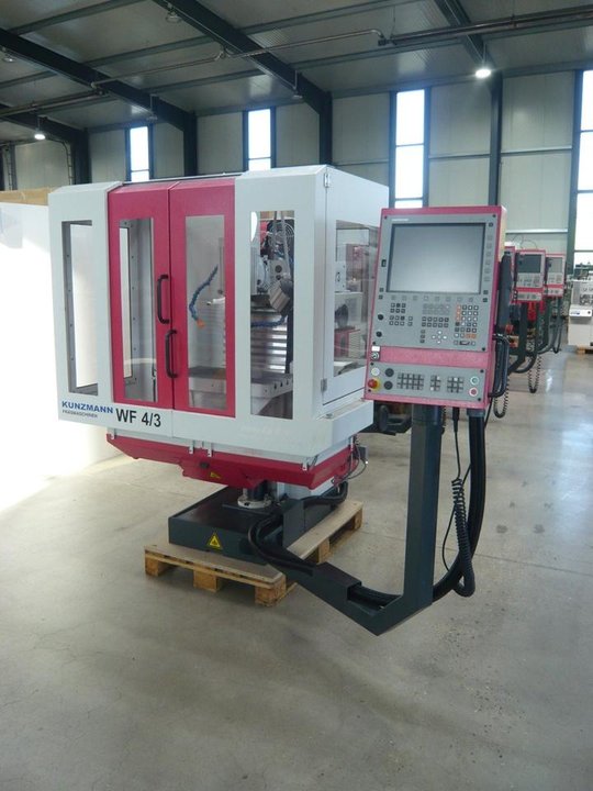 Kunzmann WF4/3 Milling Machine TNC 320 Heidenhain Год 2010