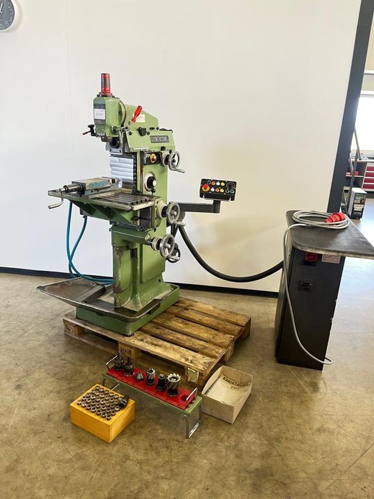 Universal Milling Machine покрывает FP1 бесступенчатым кормом Incl.MwSt!