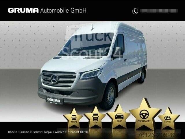 Kastenwagen Mercedes-Benz Sprinter 317 CDI HD Select AHZV 3,5t+LED+NAVI+Navi gebraucht