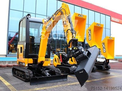 Minibagger inkl. SW - Hydraulik JCB 19 C-1 PRO Luxus-Vollausstattung sofort verfügbar neu