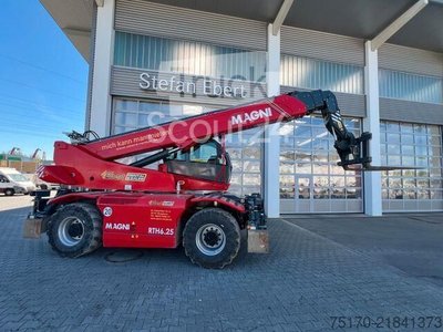 Teleskoplader Magni RTH 6.26 / nur 1.874h ! / Gabel / Funk gebraucht