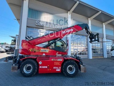 Teleskoplader Magni RTH 6.21 / nur 1.119h ! / Gabel / Funk gebraucht