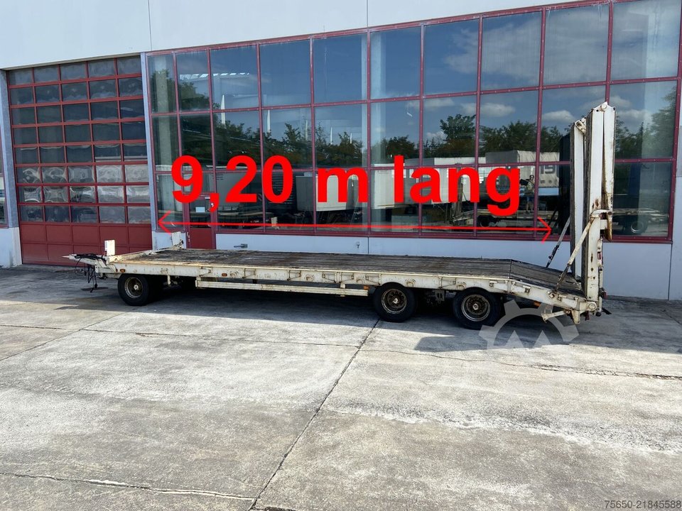 Müller Mitteltal PT 30 3 Achs Tieflader 9,20 m Nakládací plocha