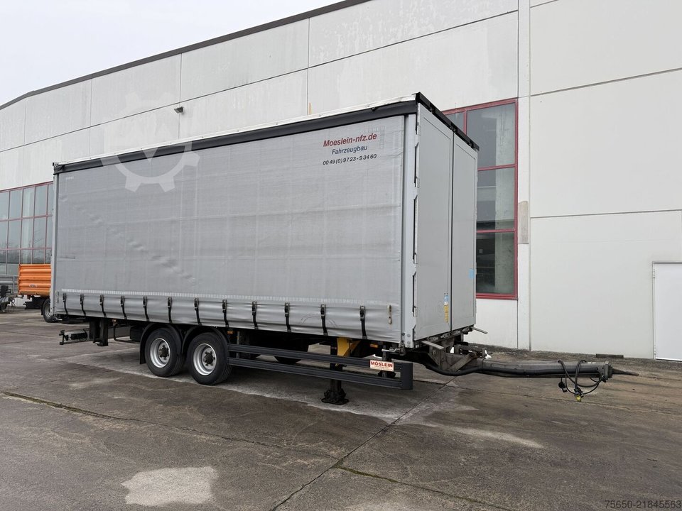 Möslein TPW 105 D Schwebheim  Tandemplanenanhänger