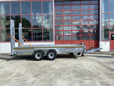 Möslein TT 11-E 5,50 - 2  Tandemtieflader5,50 m x 2 m, Feuerverzinkt