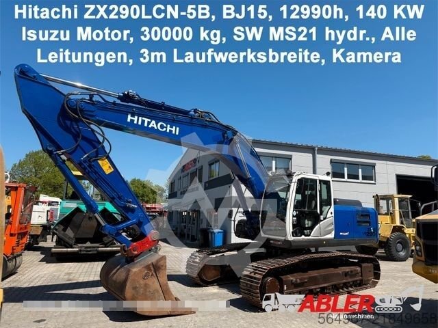 HITACHI ZX290LCN-5B 140 kW SW Kamera alle Leitungen