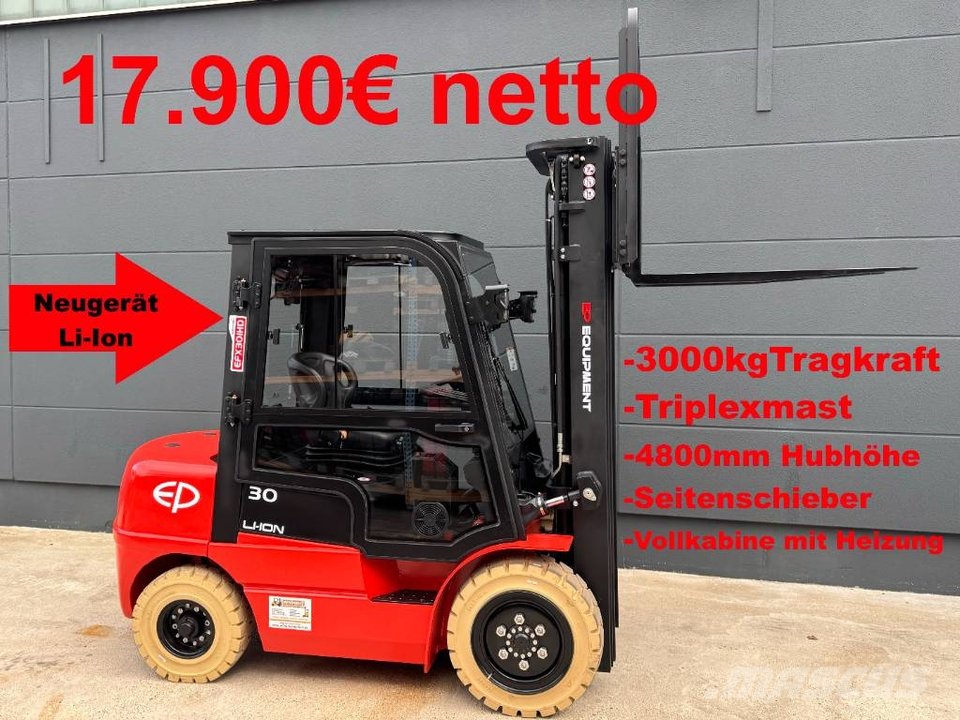 EP EFXZ 301 Lithium Ionen Elektrostapler