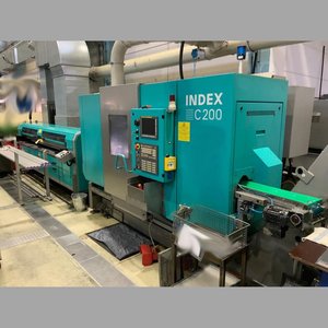 INDEX C 200 - Horizontální soustruh