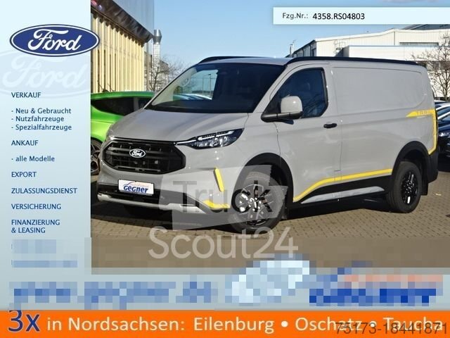 Kastenwagen FORD Transit Custom 320L1 Trail AWD Kasten AT AHK ACC gebraucht