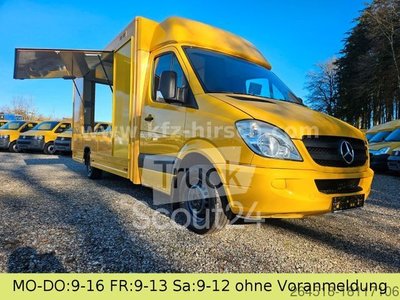 Transporter mit Koffer MERCEDES-BENZ Sprinter Foodtruck Verkaufsfahrzeug Imbisswagen gebraucht
