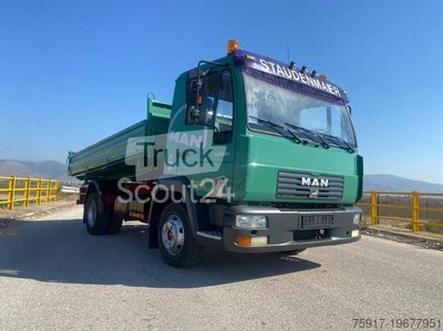 Transporter mit Kipper MAN LE-C 8.220 7.5t AHK  Diff Sperre Kipper gebraucht