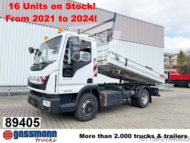 Transporter mit Kipper Iveco ML80E21 4x2, 2x AHK, mehrfach vorhanden! gebraucht