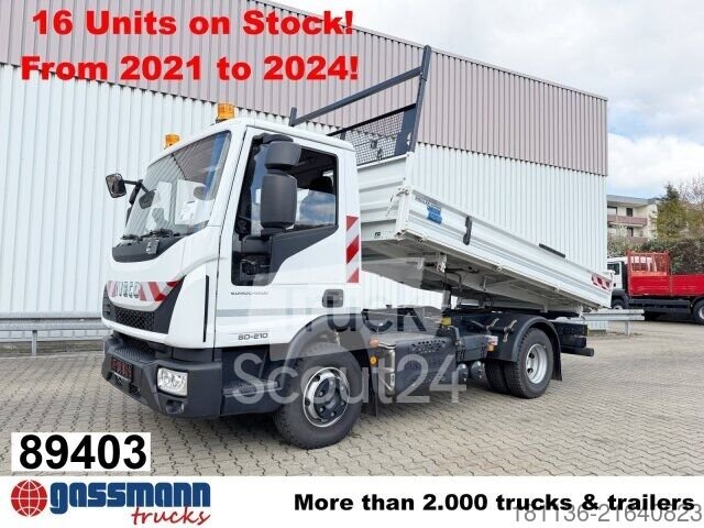 Transporter mit Kipper Iveco ML80E21 4x2, 2x AHK, mehrfach vorhanden! gebraucht