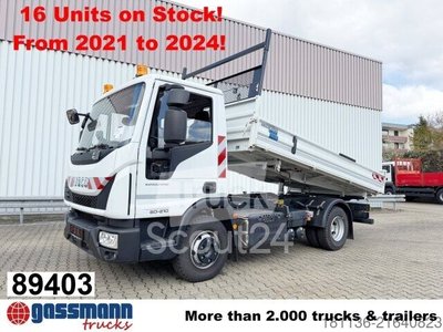 Transporter mit Kipper Iveco ML80E21 4x2, 2x AHK, mehrfach vorhanden! gebraucht