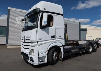 Abrollkipper LKW Mercedes-Benz 2551 L 6x2 Nachlauflenkachse gebraucht
