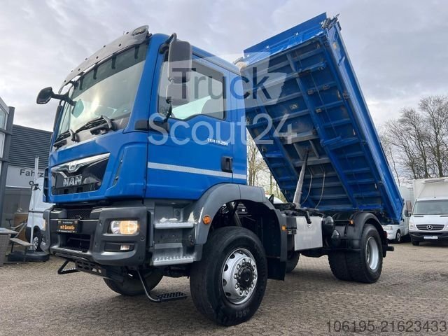 Dreiseitenkipper LKW MAN TGM 18.290 4x4 Allrad *Meiller Kipper*1-Hand* gebraucht