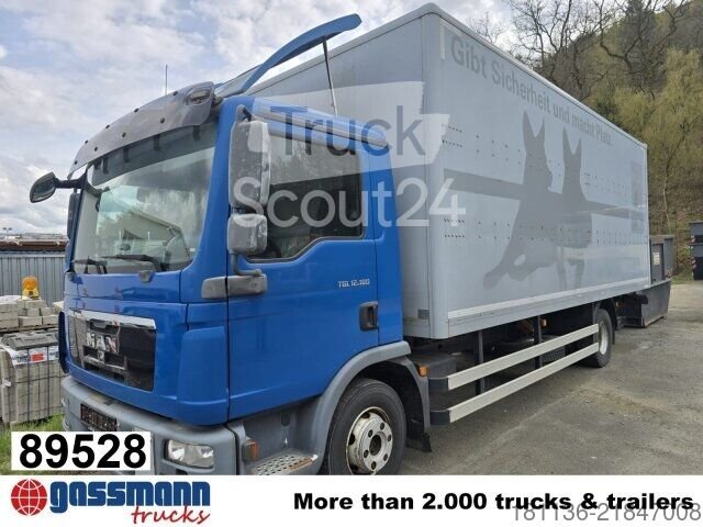 LKW mit Kofferaufbau MAN TGL 12.180 4x2 BL mit LBW BÄR gebraucht