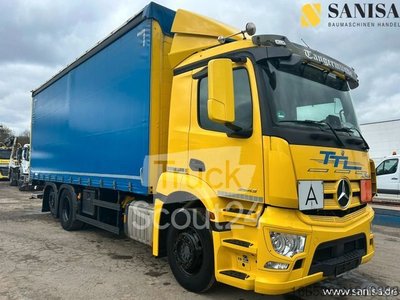 LKW mit Pritsche & Plane MERCEDES-BENZ Actros 2543/Schiebe Gardienen/Edscha Verdeck gebraucht