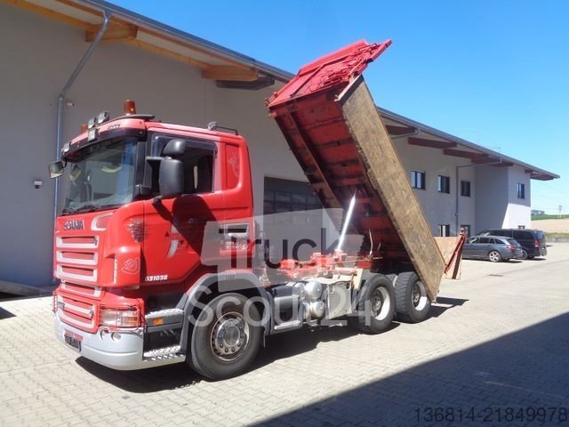 Kipper LKW SCANIA R580 6x4 BB Bordmatik WE-System Retarder AHK gebraucht